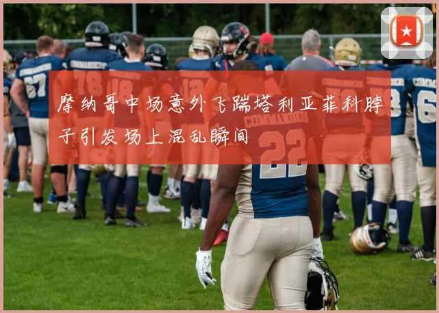 摩纳哥中场意外飞踹塔利亚菲科脖子引发场上混乱瞬间